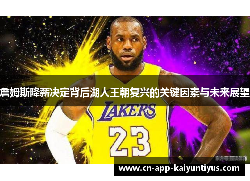 詹姆斯降薪决定背后湖人王朝复兴的关键因素与未来展望